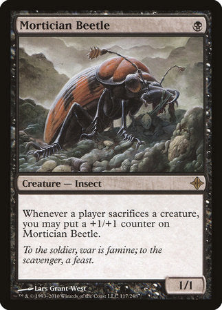 Mortician Beetle [Rise of the Eldrazi] | Dumpster Cat Games