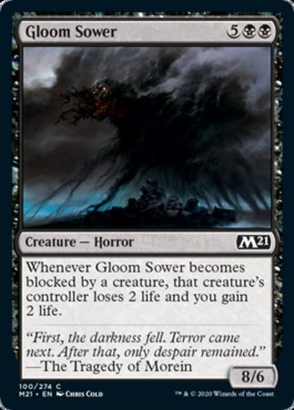 Gloom Sower [Core Set 2021] | Dumpster Cat Games