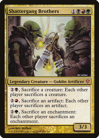 Shattergang Brothers [Commander 2013] | Dumpster Cat Games