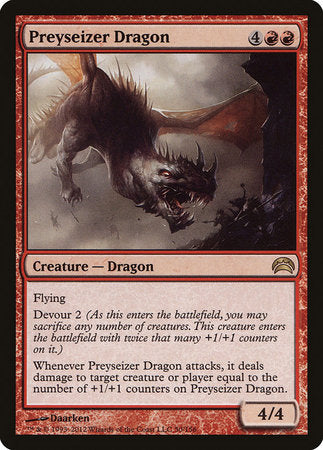 Preyseizer Dragon [Planechase 2012] | Dumpster Cat Games