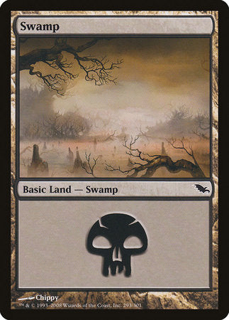 Swamp (293) [Shadowmoor] | Dumpster Cat Games