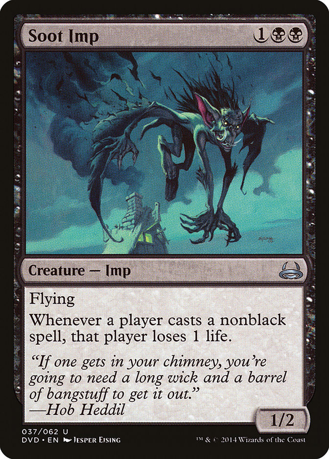 Soot Imp (Divine vs. Demonic) [Duel Decks Anthology] | Dumpster Cat Games