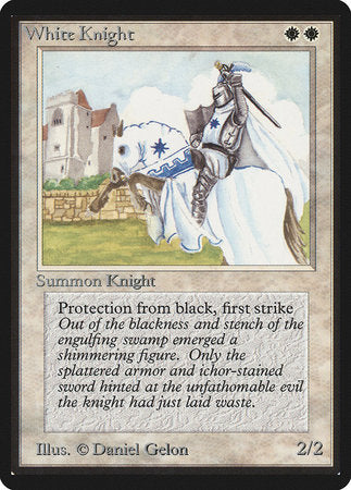 White Knight [Limited Edition Beta] | Dumpster Cat Games