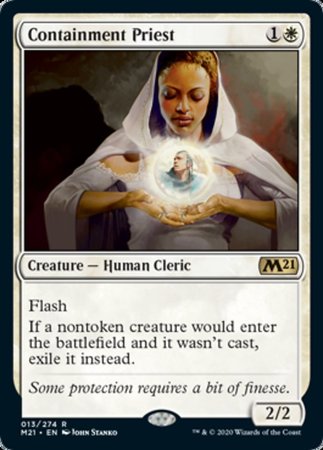Containment Priest [Core Set 2021] | Dumpster Cat Games
