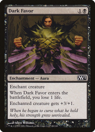 Dark Favor [Magic 2012] | Dumpster Cat Games