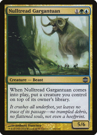 Nulltread Gargantuan [Alara Reborn] | Dumpster Cat Games