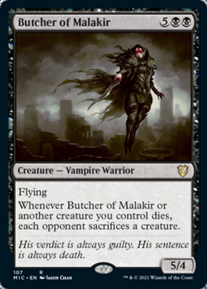 Butcher of Malakir [Innistrad: Midnight Hunt Commander] | Dumpster Cat Games