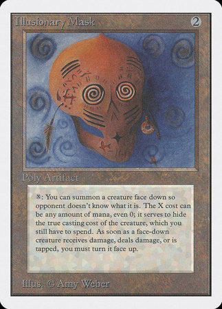 Illusionary Mask [Unlimited Edition] | Dumpster Cat Games