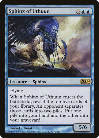Sphinx of Uthuun [Magic 2012] | Dumpster Cat Games