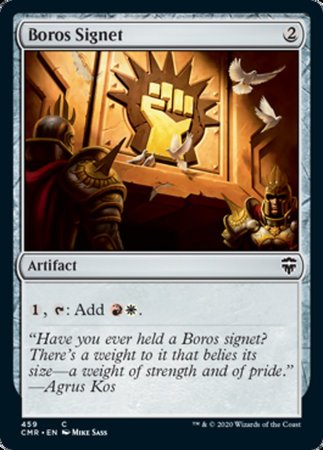 Boros Signet [Commander Legends] | Dumpster Cat Games