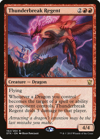 Thunderbreak Regent [Dragons of Tarkir] | Dumpster Cat Games