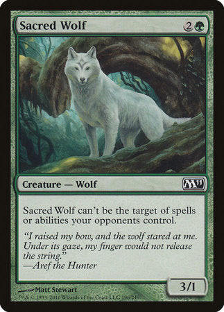Sacred Wolf [Magic 2011] | Dumpster Cat Games