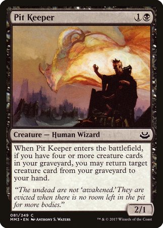 Pit Keeper [Modern Masters 2017] | Dumpster Cat Games
