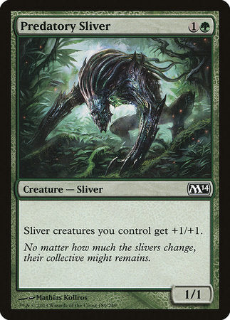Predatory Sliver [Magic 2014] | Dumpster Cat Games