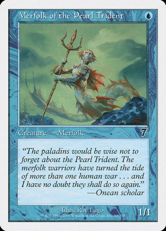 Merfolk of the Pearl Trident [Seventh Edition] | Dumpster Cat Games