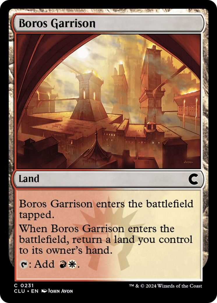 Boros Garrison [Ravnica: Clue Edition] | Dumpster Cat Games