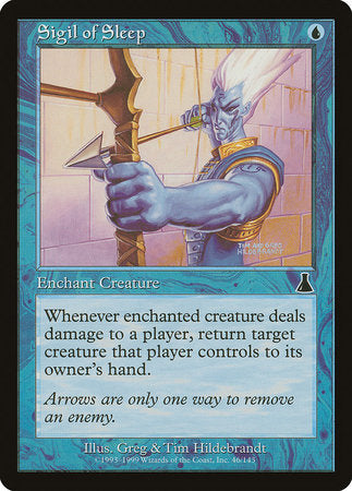 Sigil of Sleep [Urza's Destiny] | Dumpster Cat Games