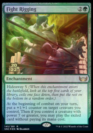 Fight Rigging [Streets of New Capenna Prerelease Promos] | Dumpster Cat Games