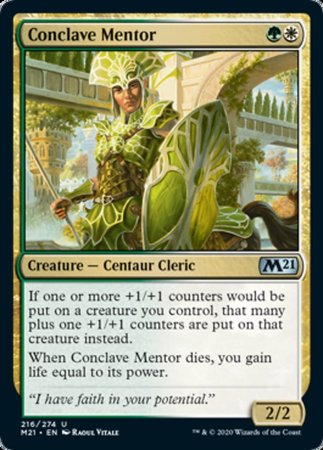 Conclave Mentor [Core Set 2021] | Dumpster Cat Games