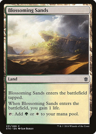 Blossoming Sands [Khans of Tarkir] | Dumpster Cat Games