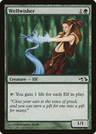Wellwisher [Duel Decks: Elves vs. Goblins] | Dumpster Cat Games