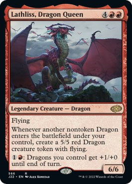 Lathliss, Dragon Queen [Jumpstart 2022] | Dumpster Cat Games