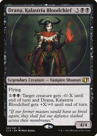 Drana, Kalastria Bloodchief [Commander 2014] | Dumpster Cat Games