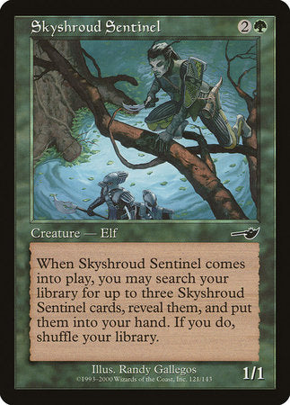 Skyshroud Sentinel [Nemesis] | Dumpster Cat Games