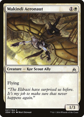 Makindi Aeronaut [Oath of the Gatewatch] | Dumpster Cat Games