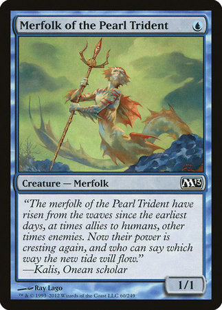 Merfolk of the Pearl Trident [Magic 2013] | Dumpster Cat Games