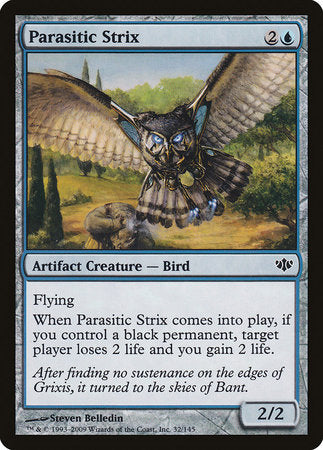 Parasitic Strix [Conflux] | Dumpster Cat Games