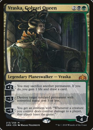 Vraska, Golgari Queen [Guilds of Ravnica] | Dumpster Cat Games