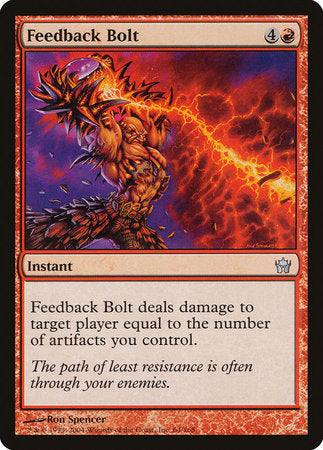 Feedback Bolt [Fifth Dawn] | Dumpster Cat Games