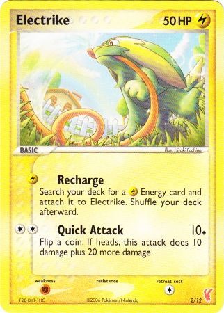 Electrike (2/12) [EX: Trainer Kit 2 - Plusle] | Dumpster Cat Games