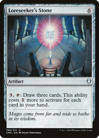 Loreseeker's Stone [Commander Anthology Volume II] | Dumpster Cat Games