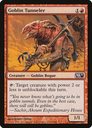 Goblin Tunneler [Magic 2011] | Dumpster Cat Games
