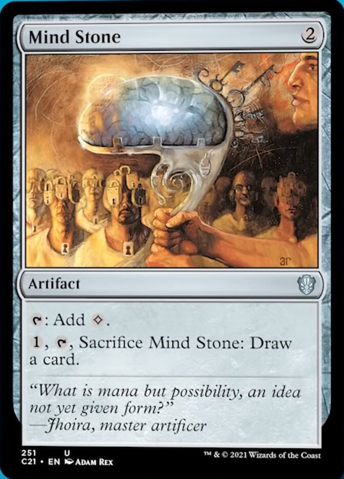 Mind Stone [Commander 2021] | Dumpster Cat Games