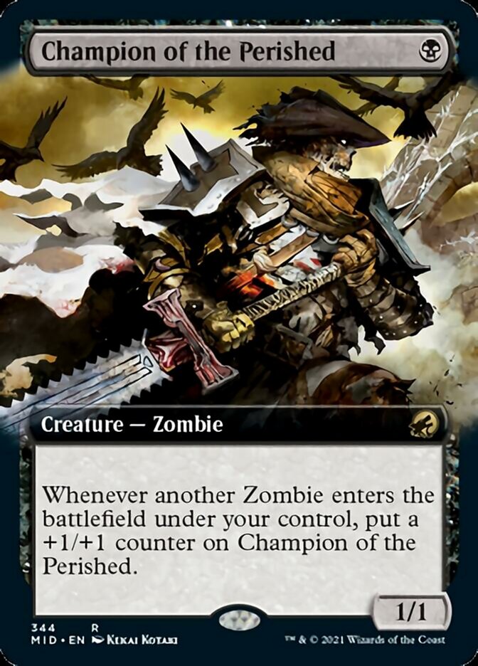 Champion of the Perished (Extended) [Innistrad: Midnight Hunt] | Dumpster Cat Games