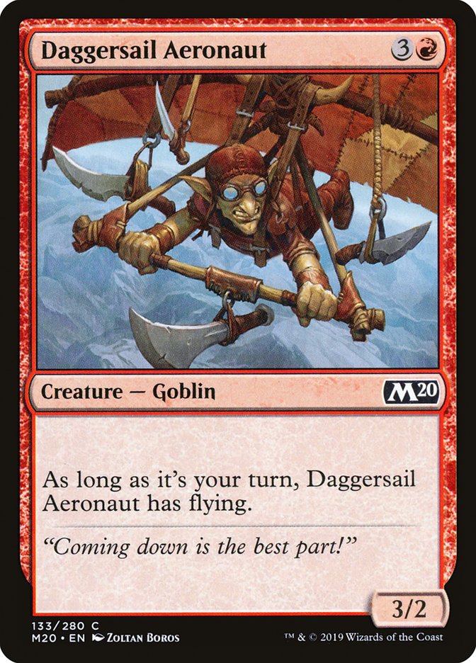Daggersail Aeronaut [Core Set 2020] | Dumpster Cat Games
