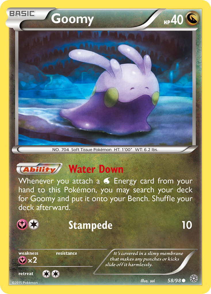 Goomy (58/98) [XY: Ancient Origins] | Dumpster Cat Games