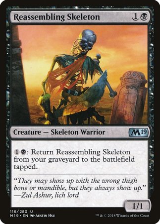 Reassembling Skeleton [Core Set 2019] | Dumpster Cat Games