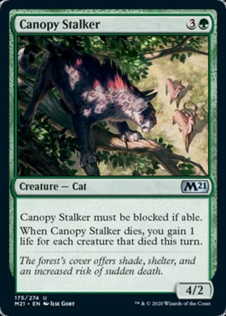 Canopy Stalker [Core Set 2021] | Dumpster Cat Games