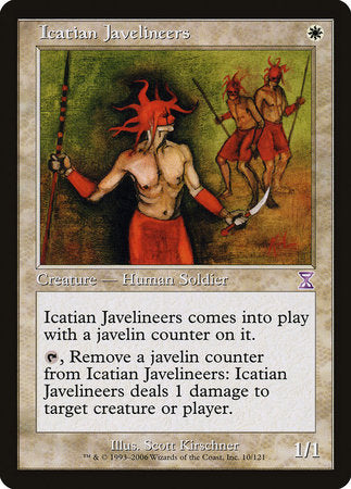 Icatian Javelineers [Time Spiral Timeshifted] | Dumpster Cat Games
