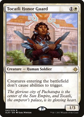 Tocatli Honor Guard [Ixalan] | Dumpster Cat Games