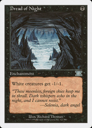 Dread of Night [Classic Sixth Edition] | Dumpster Cat Games