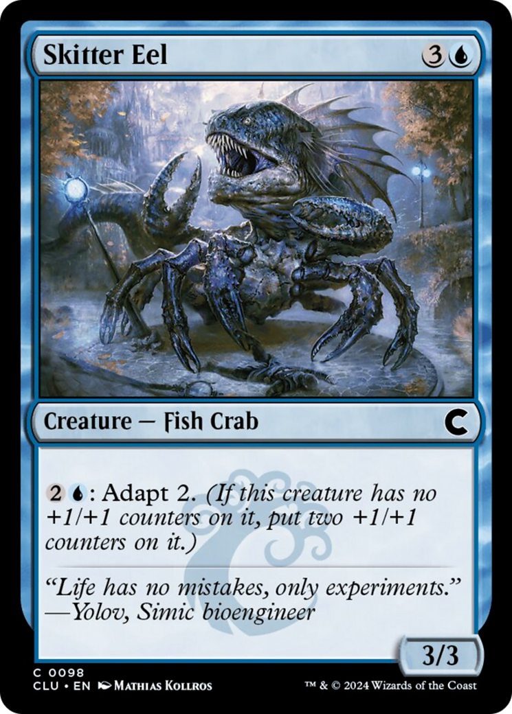 Skitter Eel [Ravnica: Clue Edition] | Dumpster Cat Games