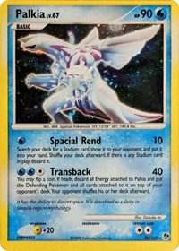Palkia (26/106) (Cosmos Holo) (Theme Deck Exclusive) [Diamond & Pearl: Great Encounters] | Dumpster Cat Games