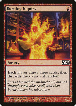 Burning Inquiry [Magic 2010] | Dumpster Cat Games