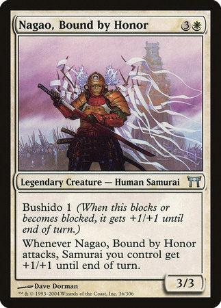 Nagao, Bound by Honor [Champions of Kamigawa] | Dumpster Cat Games