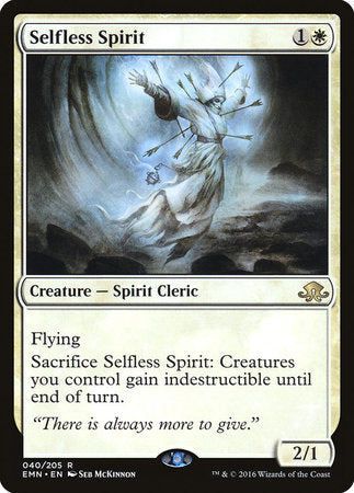 Selfless Spirit [Eldritch Moon] | Dumpster Cat Games